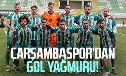 Çarşambaspor’dan gol yağmuru: 9-1