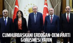 Cumhurbaşkanı Erdoğan-DEM Parti görüşmesi yarın