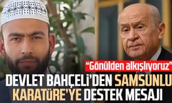 Devlet Bahçeli’den Samsunlu Celal Karatüre’ye destek mesajı