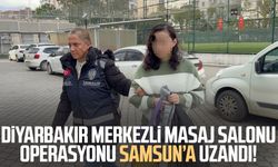 Diyarbakır merkezli masaj salonu operasyonu Samsun’a uzandı!