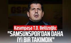 Kasımpaşa T.D. Emre Belözoğlu: "Samsunspor’dan daha iyi bir takımdık"