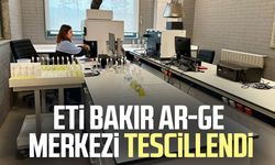 Eti Bakır Ar-Ge Merkezi tescillendi