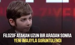 Filozof Atakan uzun bir aradan sonra yeni imajıyla görüntülendi