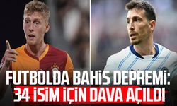 Futbolda bahis depremi: 34 isim için dava açıldı