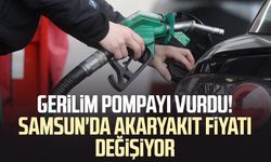Gerilim pompayı vurdu! Samsun'da akaryakıt fiyatı değişiyor