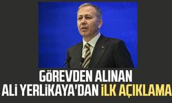 Görevden alınan Ali Yerlikaya'dan ilk açıklama