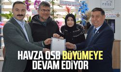 Havza OSB büyümeye devam ediyor