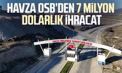 Havza OSB’den 7 milyon dolarlık ihracat