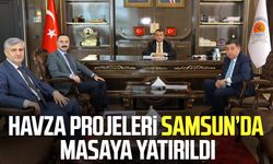 Havza projeleri Samsun’da masaya yatırıldı