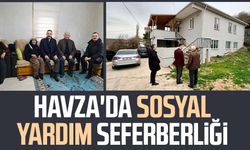 Havza'da sosyal yardım seferberliği