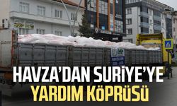 Havza’dan Suriye’ye yardım köprüsü