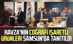 Havza'nın coğrafi işaretli ürünleri Samsun'da tanıtıldı