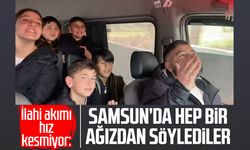 İlahi akımı hız kesmiyor: Samsun’da hep bir ağızdan söylediler