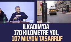 İlkadım'da 170 kilometre yol, 107 milyon tasarruf