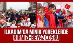 İlkadım'da minik yüreklerde kırmızı-beyaz coşku