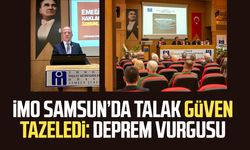 İMO Samsun’da Hüseyin Talak güven tazeledi: Deprem vurgusu
