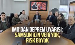 İMO'dan deprem uyarısı: Samsun için veri yok, risk büyük