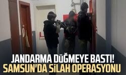 Jandarma düğmeye bastı! Samsun'da silah operasyonu