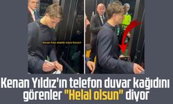Kenan Yıldız'ın telefon duvar kağıdını görenler "Helal olsun" diyor