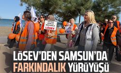 LÖSEV’den Samsun’da farkındalık yürüyüşü