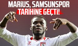 Marius Mouandilmadji, Samsunspor tarihine geçti!