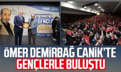 Ömer Demirbağ Canik’te gençlerle buluştu