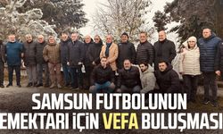 Samsun futbolunun emektarı Recai Çiçek için vefa buluşması