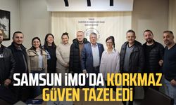 Samsun İMO’da Adnan Korkmaz güven tazeledi