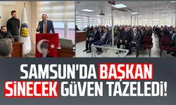 Samsun'da Başkan Metin Sinecek güven tazeledi!