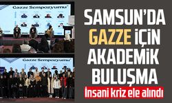 Samsun’da Gazze için akademik buluşma