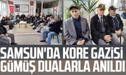 Samsun'da Kore Gazisi Ali Gümüş dualarla anıldı