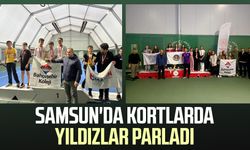 Samsun'da kortlarda yıldızlar parladı