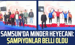 Samsun'da minder heyecanı: Şampiyonlar belli oldu