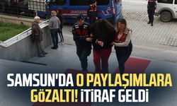 Samsun'da o paylaşımlara gözaltı! İtiraf geldi