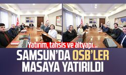 Yatırım, tahsis ve altyapı: Samsun’da OSB toplantısı