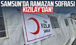 Samsun’da Ramazan sofrası Kızılay’dan!