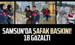 Samsun'da yasa dışı bahis ağına şafak baskını! 18 gözaltı