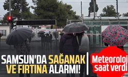 Samsun'da sağanak ve fırtına alarmı! Meteoroloji saat verdi