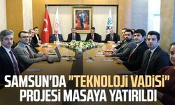 Samsun'da "Teknoloji Vadisi" projesi masaya yatırıldı