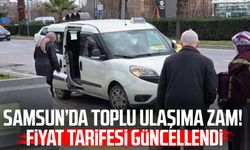 Samsun’da toplu ulaşıma zam! Fiyat tarifesi güncellendi