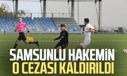 Samsunlu hakem Batuhan Mirhat Duyak'ın bahis cezası kaldırıldı