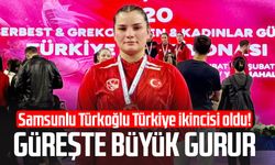 Samsunlu Güler Yağmur Türkoğlu'dan Türkiye ikinciliği