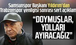 Samsunspor Başkanı Yüksel Yıldırım maç sonu ateş püskürdü: "Yolları ayıracağız"