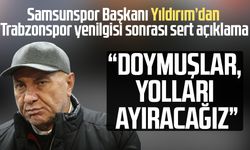 Samsunspor Başkanı Yüksel Yıldırım maç sonu ateş püskürdü: "Yolları ayıracağız"