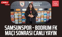 Samsunspor - Bodrum FK maç sonu canlı yayın