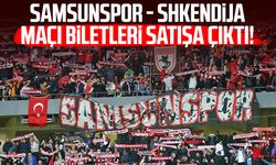 Samsunspor - Shkendija maçı biletleri satışa çıktı!