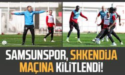 Samsunspor, Shkendija maçına kilitlendi!