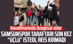 Samsunspor taraftarı son kez “üçlü” istedi, Thomas Reis kırmadı