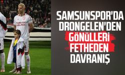 Samsunspor'da Drongelen'den gönülleri fetheden davranış