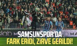 Samsunspor'da fark eridi, zirve gerildi!